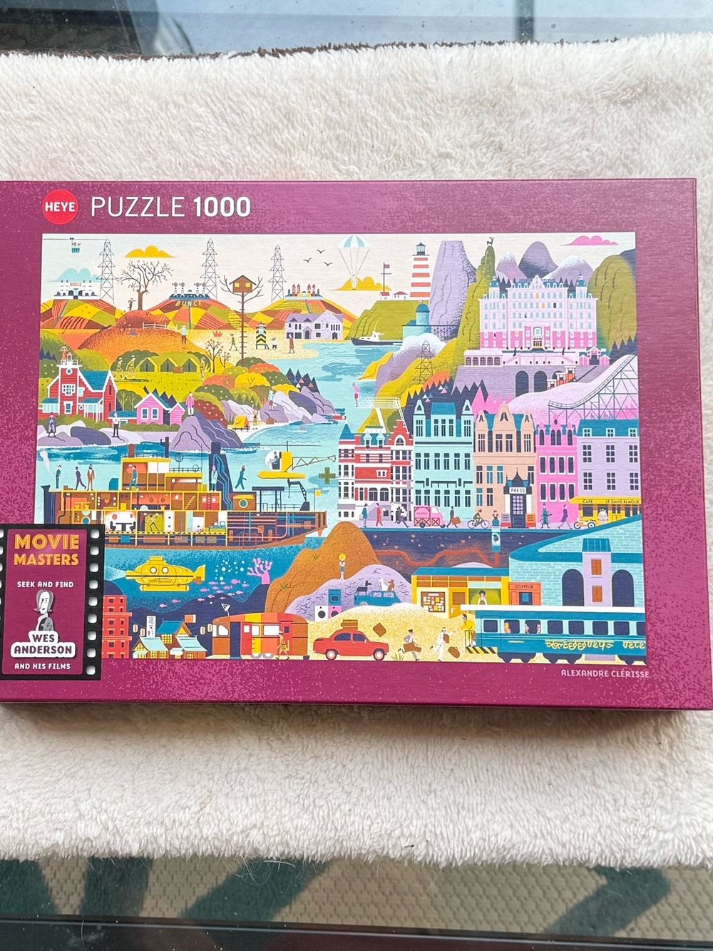 Heye Puzzle Movie Masters, Wes Anderson Films